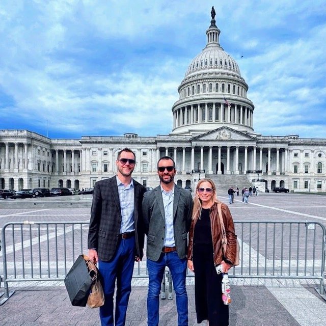 Colorado delegation in front of the U.S. Capitol during the ICSC Federal Fly-In, May 2026